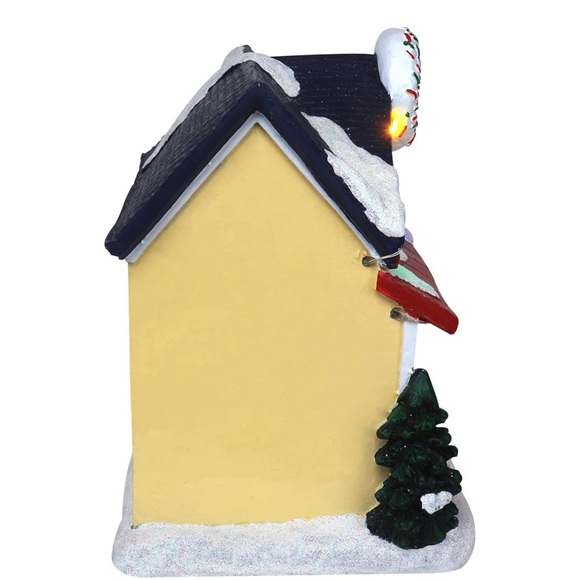 Top Treasures Christmas Village Donut Shop Pre-lit Musical Frgurine NIB - Picture 3 of 5